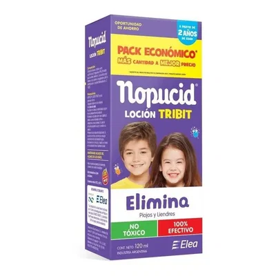 Nopucid Tribit Promo Ahorro Elimina Piojos X 120 Ml