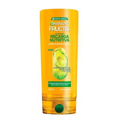 Shampoo-Acondicionador Fructis Recarga Nutritiva 200 Ml