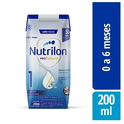 Nutrilon leche líquida etapa 1 x200 ml