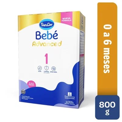 Sancor Bebe Advanced Etapa 1 Estuche x800g