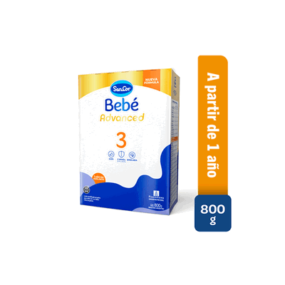 Sancor Bebe Advanced Etapa 3 Estuche x800g