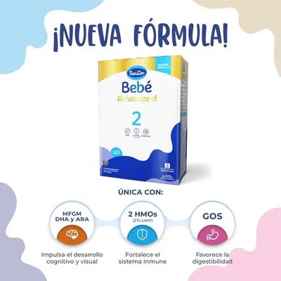 Sancor Bebe Advanced Etapa 2 Estuche x800g