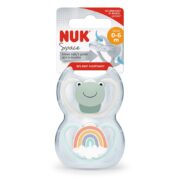 Nuk chupete Space 0-6 Unisex x2