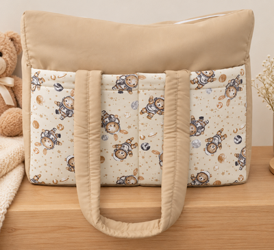 Bolso maternal de tela
