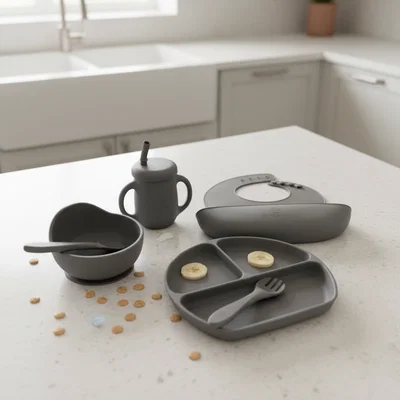 Set de alimentacion de silicona 