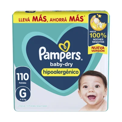 Pampers Baby Dry Mensual 