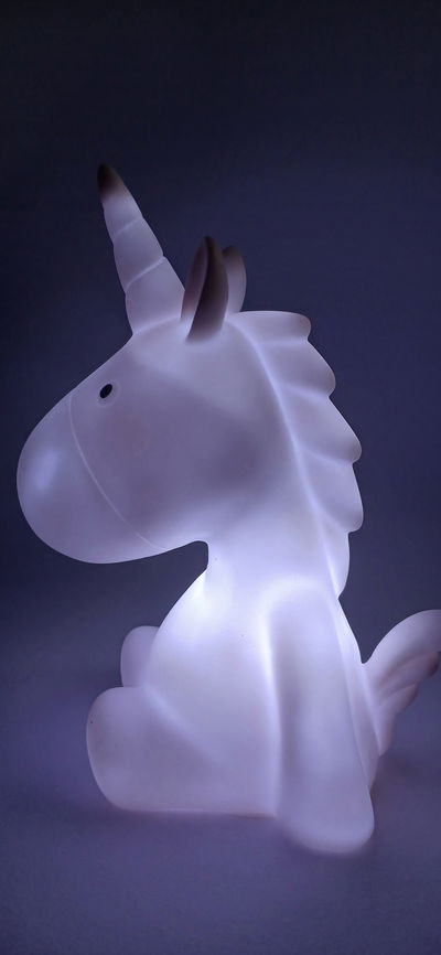 Lampara a pilas Unicornio
