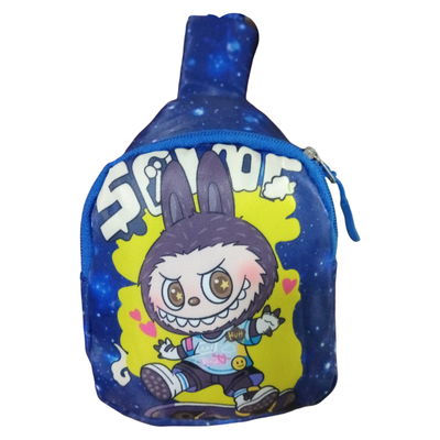 Bandolera  Labubu azul