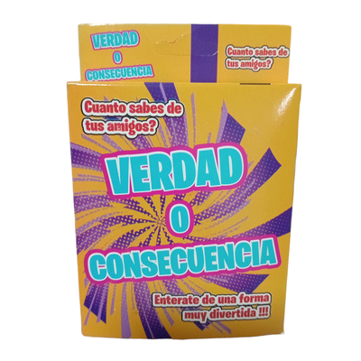 ✨ Verdad o Consecuencia — ¡Descubrí secretos y reí sin parar! ✨