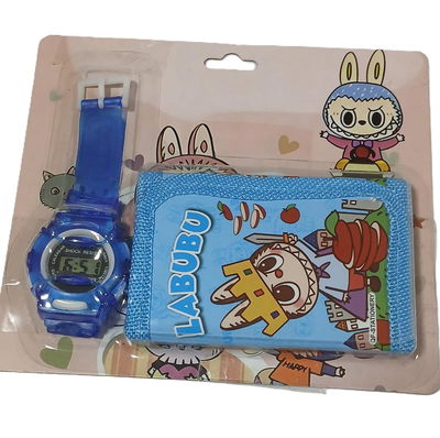 Set Reloj y billetera Labubu