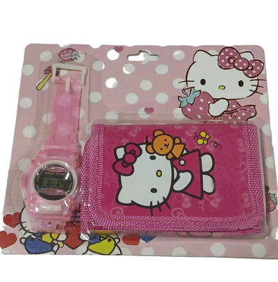 Set Reloj y billetera Hello Kity