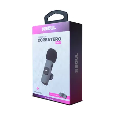 Microfono Corbatero Inalambrico MIC-C1 Soul x1