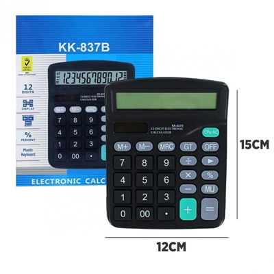 CALCULADORA KK-837B 12 DIGITOS