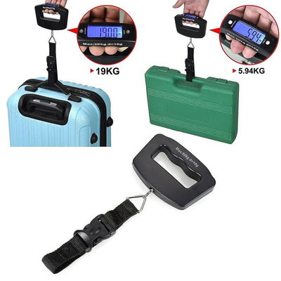 KIT DE BÁSCULA DIGITAL PORTÁTIL PARA EQUIPAJE 50KG