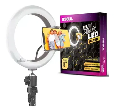 Aro Ring De Luz Led Mirror Soul 10 Pulgadas + tripode 2 Mts