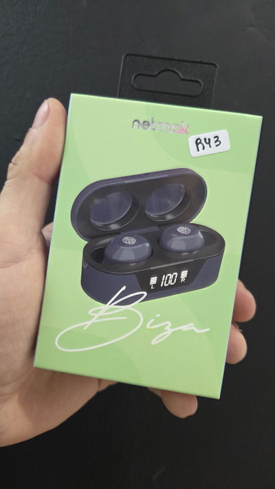 AURICULAR TWS BT NETMAK NM-BIZA GREY