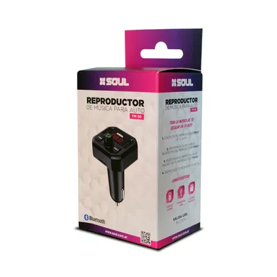 TRANSMISOR SOUL FM 50 BT-USB 3.1
