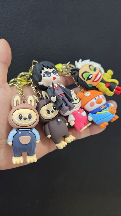 Llaveros con clip personajes