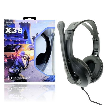 AURICULAR GAMER - X38 3.5MM CON MICROFONO