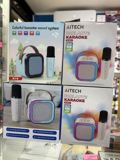 Parlante karaoke con 1 Microfono