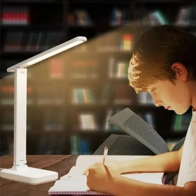 Lámpara velador lectura 3 modos recargable 8003