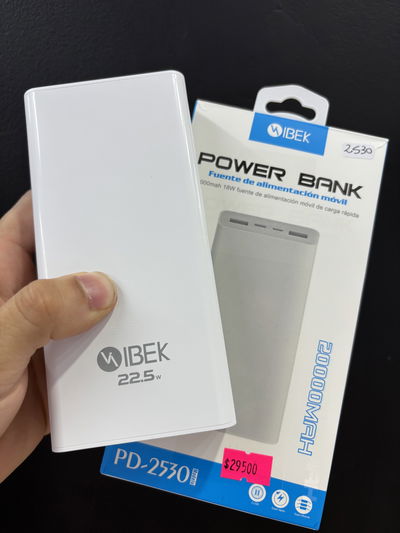 Powerbank IBEK 20.000mah 18w carga rápida 
