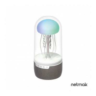 PARLANTE BLUETOOTH NETMAK NM-MEDUZA (VELADOR)
