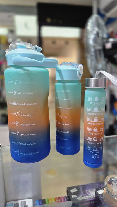 BOTELLA MOTIVACIONAL 3 EN 1