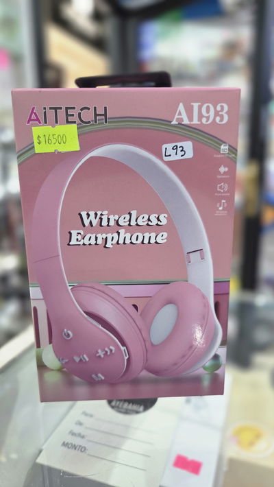 AURICULAR BT VINCHA - AITECH AI-93 COLORES SURTIDOS