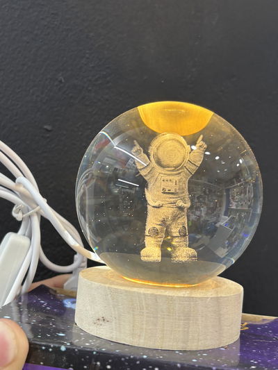 Esfera 3D cristal diseño usb