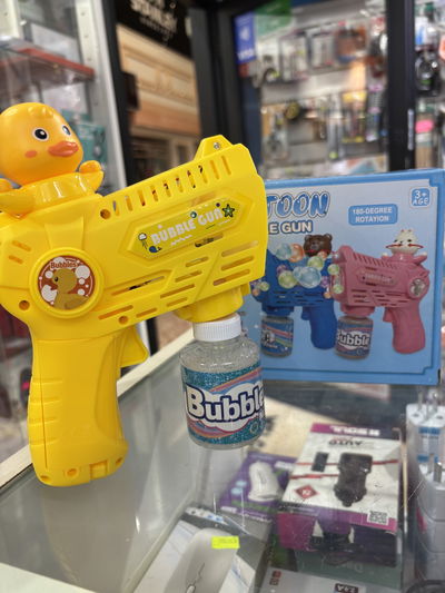 Pistola de burbujas automático Patito 