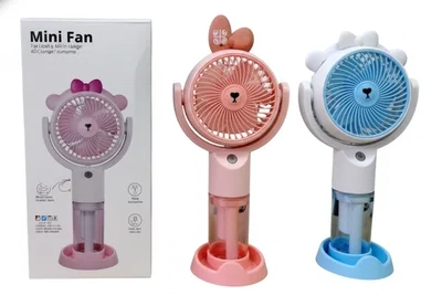 Ventilador Portátil Con Humidificador