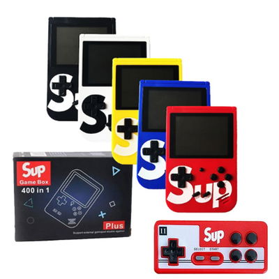 CONSOLA PORTATIL - SUP 400 IN 1 C/ JOYSTICK - JUEGOS 8 BIT
