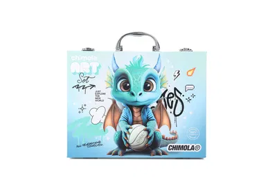 Set de Arte Chimola Personajes Escolar Dibujos Infantil