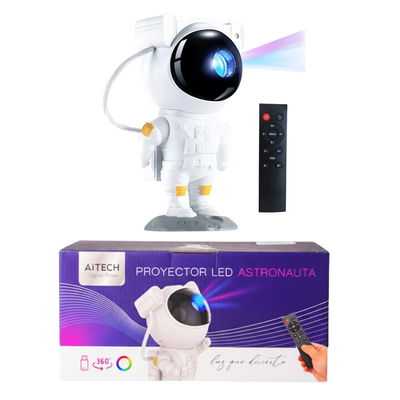 PROYECTOR AITECH ASTRONAUTA GALAXIA ESTRELLAS 