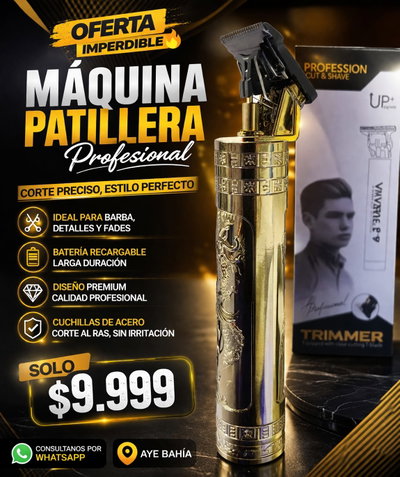 Trimmer patillera corta pelo barba T9 