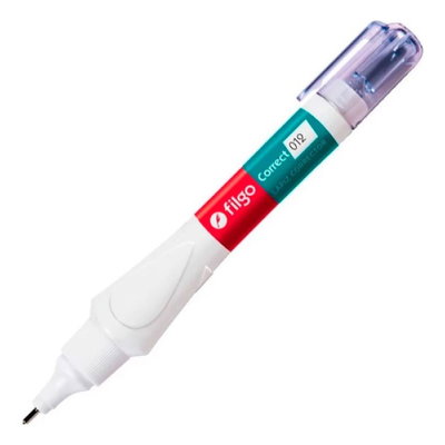 Corrector Escolar Liquid Paper Blanco Lapiz Filgo 7 Ml 