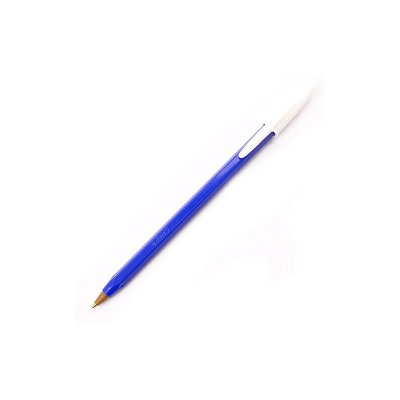Lapicera Bic opaco azul 