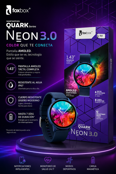 SMART WATCH FOXBOX NEON 3.0