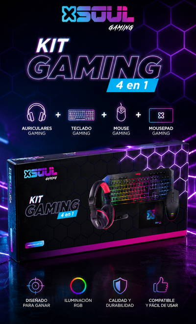 Combo Gaming Soul 4 En 1