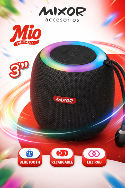 PARLANTE BT MIO 3" MIXOR MODM-000S