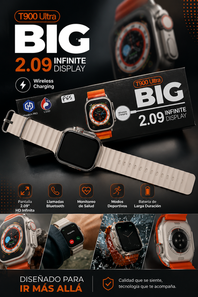 RELOJ T900 ULTRA SMART WATCH BIG 2.09