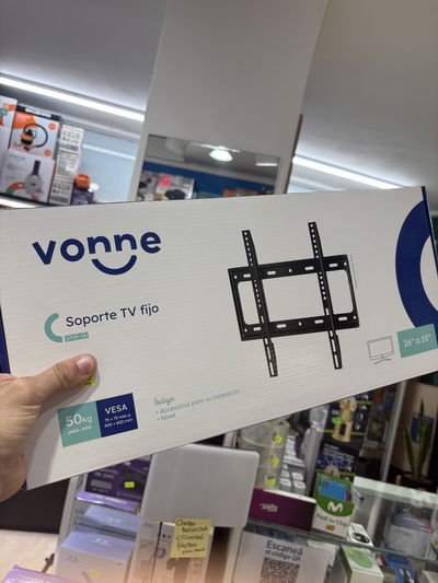 Soporte TV fijo 26" - 55" 50KG