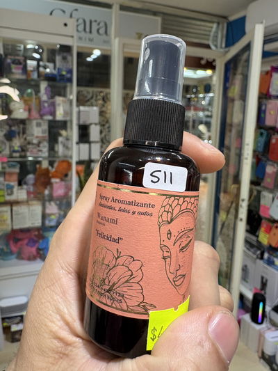 Spray Aromatizante felicidad Aromanza 60ml