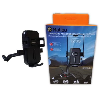 SOPORTE MOTO - MALIBU Z06-L PARA ESPEJO RETROVISOR