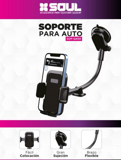 SOUL Q-450 SOPORTE UNIVERSAL BRAZO EXTENSIBLE