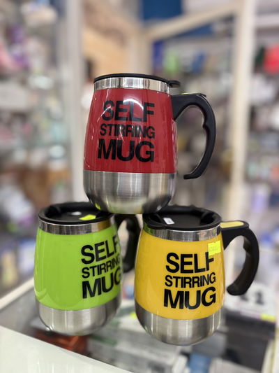 Taza Termica Batidora A Pila