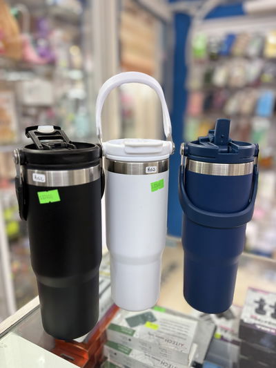 Vaso térmico acero con manija 900ml doble picó 