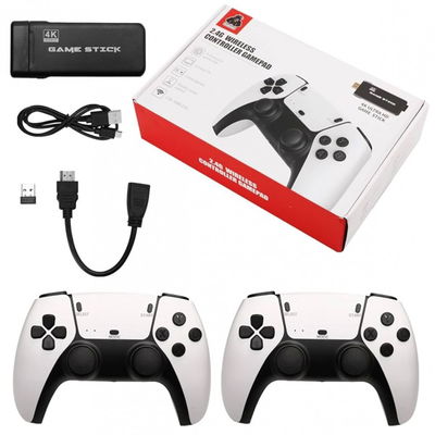 CONSOLA GAME STICK 4K SALIDA HDMI 2,4G CON DOS JOYSTICKS