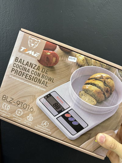 BALANZA COCINA TIME CON PLATO BLZ-91016